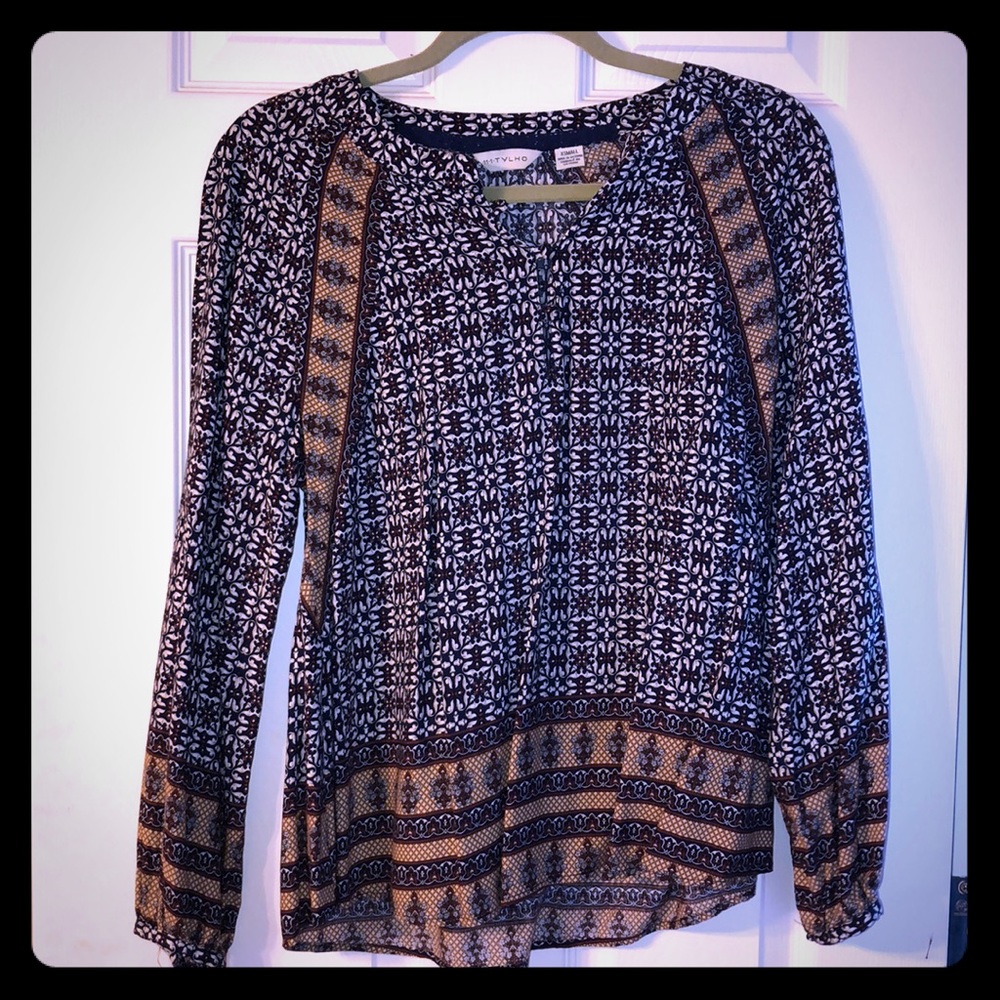Anthropologie top, GORGEOUS bohemian, Size XS